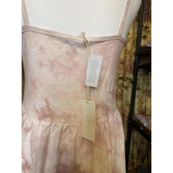 Z Supply Tie-Dye Maxi Dress with Spaghetti Straps - Picture 2 of 4